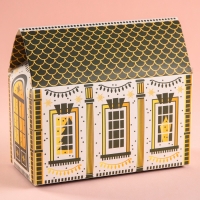 Подарочный набор новогодний &laquo;Почта&raquo;: чай, печенье, конфеты