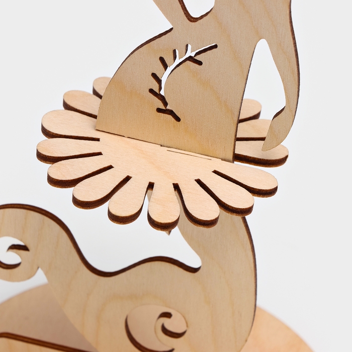 Салфетница деревянная &laquo;Сирена&raquo;, 25&times;13&times;13 см