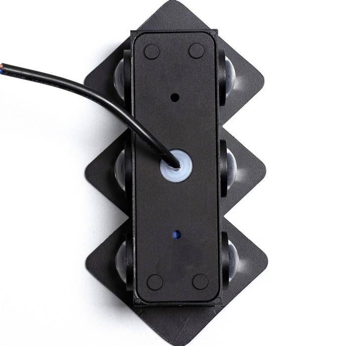 Бра "Алир" LED 4Вт 3000К IP65 черно-золотой 15х3,8х12 см