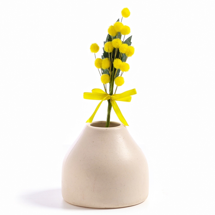 Декоративная веточка &laquo;Мимозы с лентой&raquo;, 20 &times; 8 &times; 2,5 см