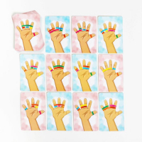 Настольная игра &laquo;Тянучки на ручки&raquo;, 30 карт, 36 резинок, 5+