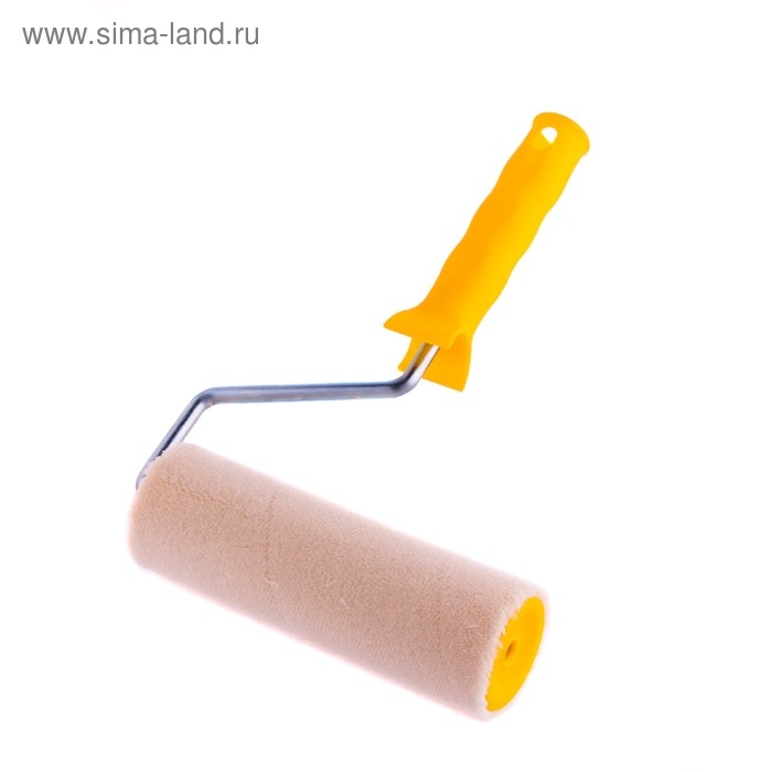 Валик Валик "СИБРТЕХ" 80178, для "лаков", велюр, 180 мм, ручка d=8 мм, D=48 мм, ворс 5 мм