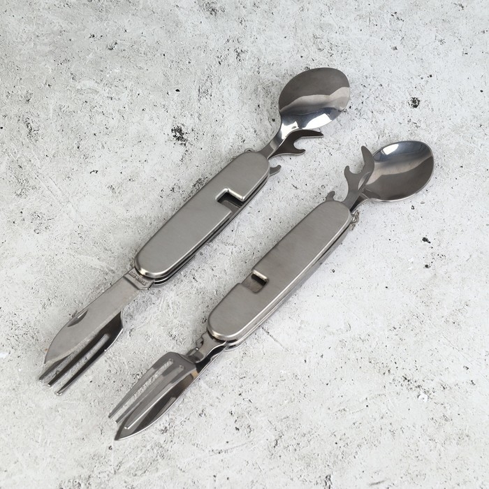 Набор посуды для пикника «Лучший рыбак», 7 предметов Набор посуды для пикника «Лучший рыбак», 7 предметов