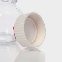 Банка стеклянная для сыпучих продуктов Cupcake, 210 мл, с крышечкой МИКС