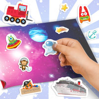 Набор книг 100 наклеек &laquo;Для мальчиков&raquo;, 3 шт. по 12 стр.