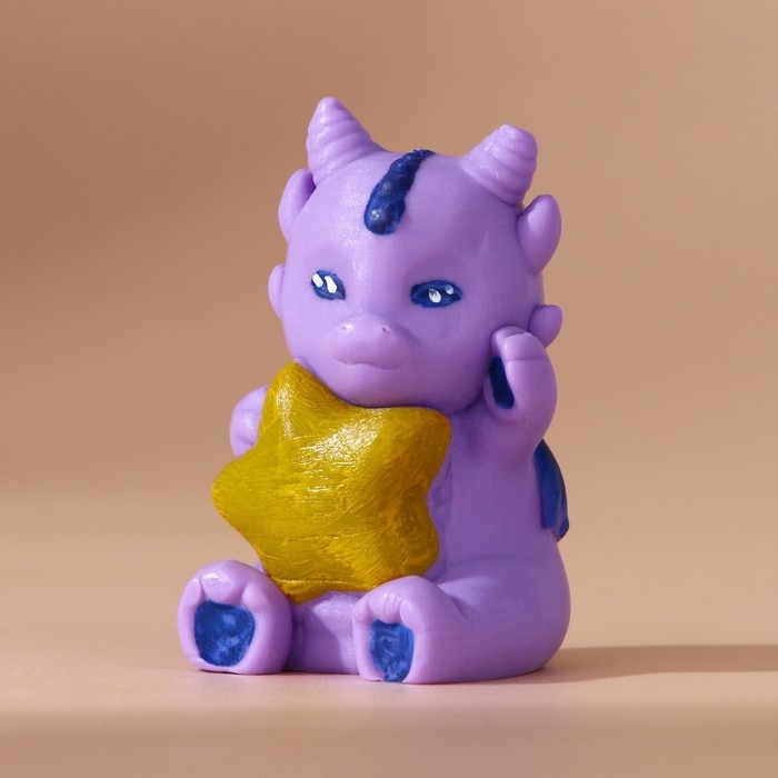 Мыло для рук &laquo;Дракоша со звездой&raquo;, 80 г, Новый Год