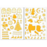 Волшебные картинки «Снеговик. Светятся в темноте», 4 аппликации, 12 стр. Волшебные картинки «Снеговик. Светятся в темноте», 4 аппликации, 12 стр.