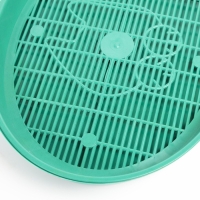 Туалет с сеткой "Киса", 37 х 27 х 4 см, зелёный Туалет с сеткой "Киса", 37 х 27 х 4 см, зелёный