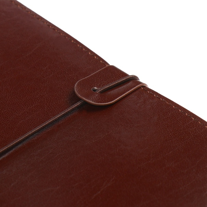 Ежедневник датированный 2025, A5 168 листов, deVENTE. Saltos, мягкая обложка кожзам, перфорация, ляссе, блок 70, коричневый