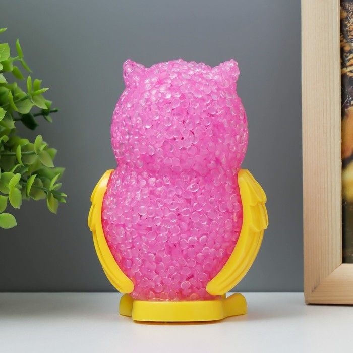 Ночник "Филин" LED RGB от батареек 3хLR44 МИКС 6х7х10см RISALUX