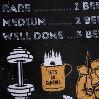 Большой кухонный набор "Лучшему во всем" (фартук, лопатка для жарки, отбивалка и прихватка)   520620