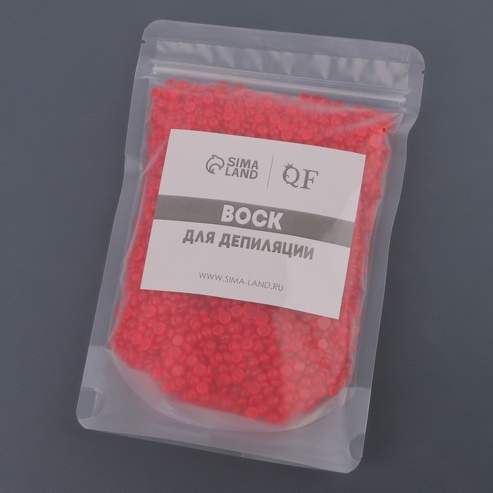 Воск для депиляции, плёночный, в гранулах, 300 гр, цвет красный Воск для депиляции, плёночный, в гранулах, 300 гр, цвет красный