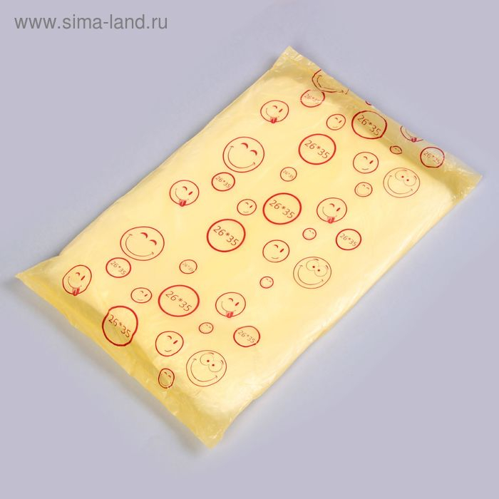 Набор пакетов фасовочных &laquo;Смайлы&raquo;, 26 х 35 см, 7 мкм, 700 шт.