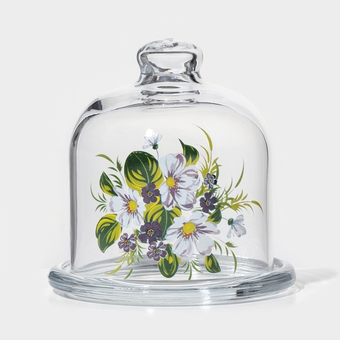 Лимонница &laquo;Мелодия цветов&raquo;, d=10 см, рисунок МИКС