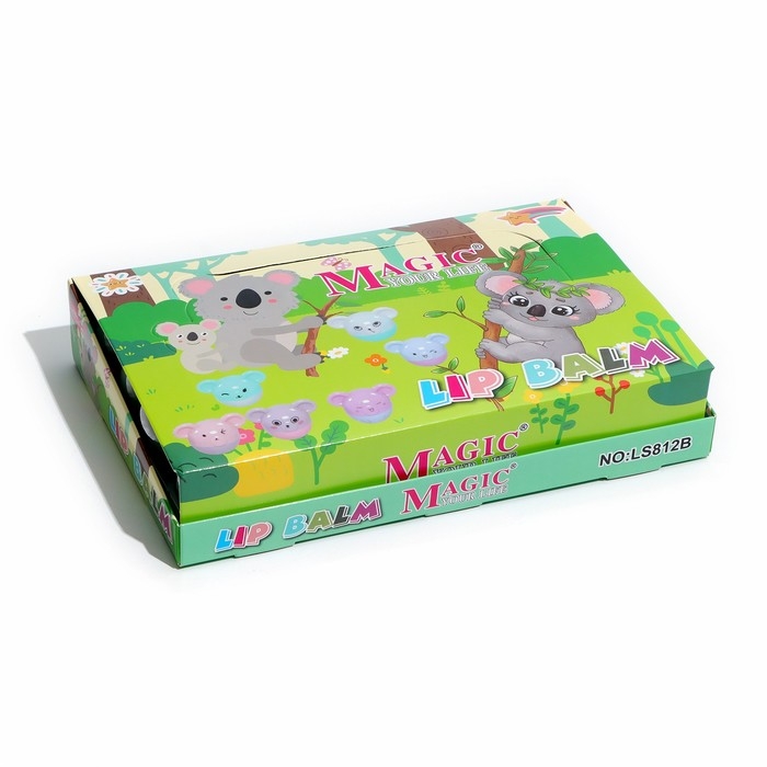 Бальзам для губ &laquo;Мышка&raquo;, микс цветов и ароматов