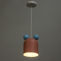 Светильник BayerLux "Тедди" Е27 40Вт розовый голубой 20х14х20-120см