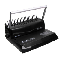 Брошюровщик для пластиковой пружины, перфорация до 12 листов, переплетение до 450 листов, BRAUBERG B12 530959 Брошюровщик для пластиковой пружины, перфорация до 12 листов, переплетение до 450 листов, BRAUBERG B12 530959