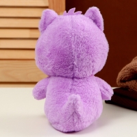 Мягкая игрушка &laquo;Зубастик&raquo;, 22 см, цвет фиолетовый