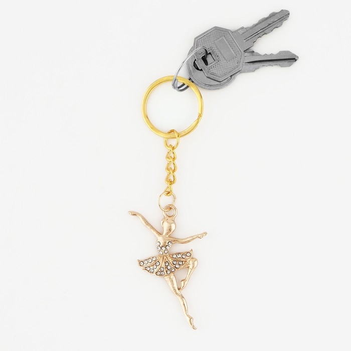 Брелок для ключей &laquo;Балерина&raquo;, 10 х 3.3 см