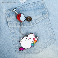 Набор значков «Беру вино на себя», 8 х 12 см Набор значков «Беру вино на себя», 8 х 12 см