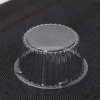 Креманка пластиковая одноразовая для пирожных, 9.5&times;6 см, прозрачная