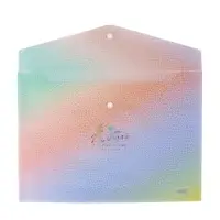 Папка-конверт на кнопке формат А4 180мкр блестящая МИКС Структура (штрихкод на штуке)