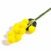Декоративная веточка &laquo;Мимозы&raquo;, 20 &times; 5 &times; 1,5 см