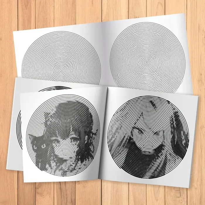 Раскраска-спираль &laquo;Аниме&raquo;, 20 стр., Аниме