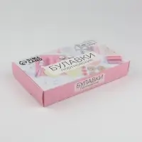 Булавки портновские, 35 мм, 80 шт., разноцветные