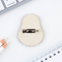 Значок деревянный «Авокадо», 3,2 х 4 см Значок деревянный «Авокадо», 3,2 х 4 см