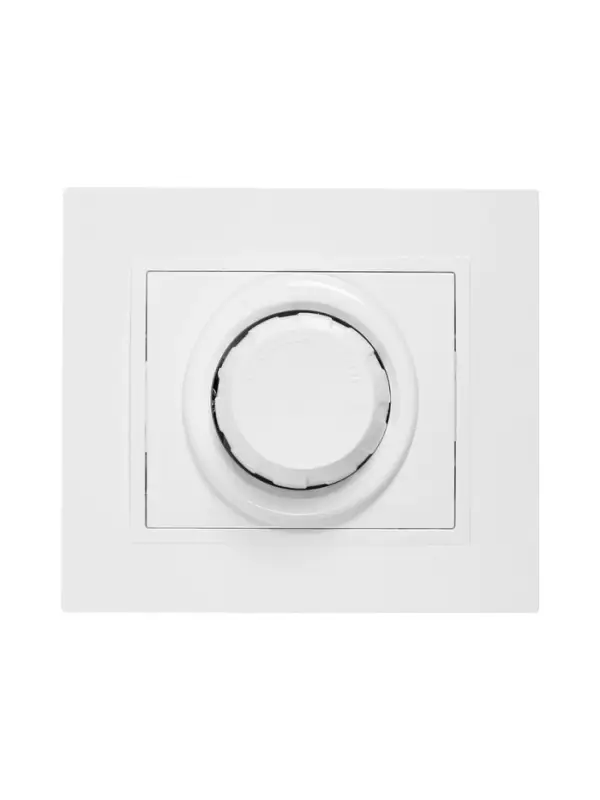 Диммер белый TANGO, "HOUSE", 250 В, IP 20, скрытый монтаж, белый