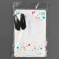 Топпер для торта &laquo;Свадьба&raquo;, 2 шт.