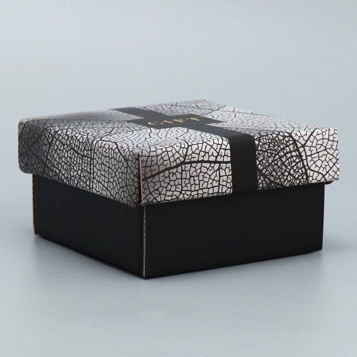 Коробка подарочная складная, упаковка, &laquo;Gift&raquo;, 12 х 12 х 6.5 см