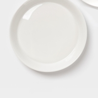 Набор тарелок глубоких 2 шт 21,5х3,5 см Magistro "White Snow" 600 мл