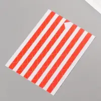 Набор уголков с кармашком для фотографий 102 уголка "Красные" 10,3х14,8 см