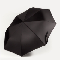Зонт автоматический «Black», 3 сложения, 8 спиц, R = 48 см, цвет чёрный Зонт автоматический «Black», 3 сложения, 8 спиц, R = 48 см, цвет чёрный