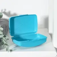 Мыльница &laquo;Дорожная&raquo;, 10&times;6.8&times;4.4 см, МИКС