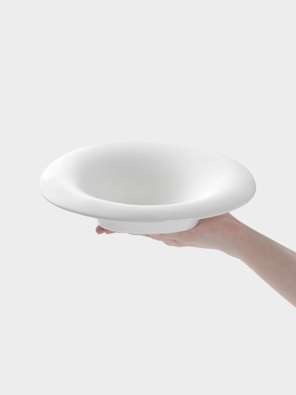 Тарелка Hanna Kn&ouml;vell, 25.5&times;22 см, фарфор, белая