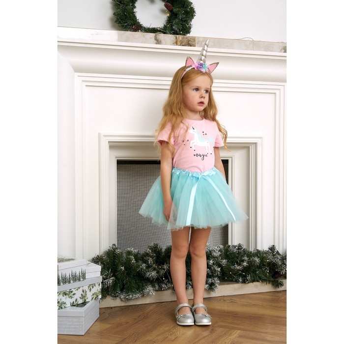 Набор для фотосессии KAFTAN Набор для фотосессии KAFTAN "Единорог": юбка трёхслойная и ободок