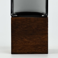 Ваза для цветов &laquo;Форест&raquo; из серого стекла 25,5&times;8&times;8 см