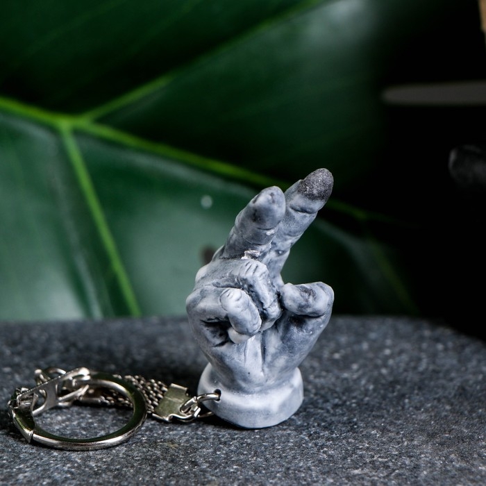 Брелок "Жест руки" 5см, МИКС