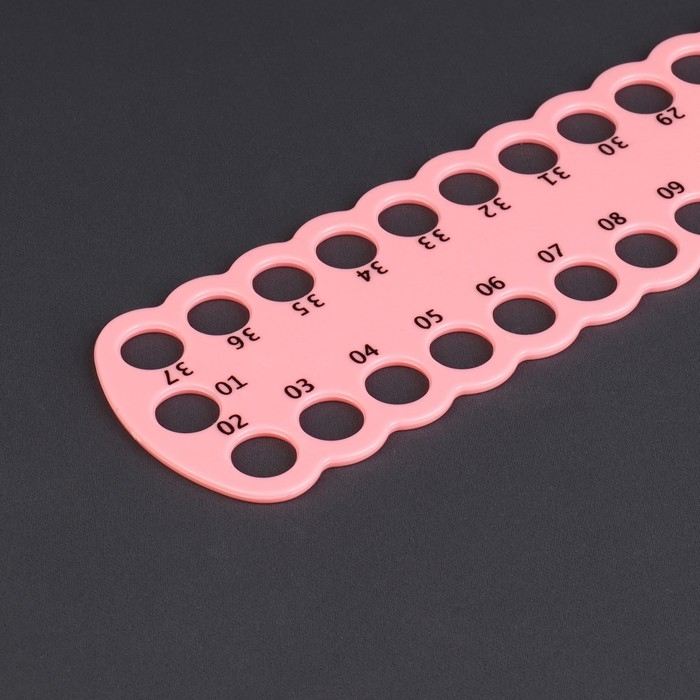 Органайзер для ниток мулине на 37 цветов, 30 &times; 6 см, цвет МИКС