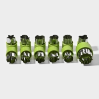 Набор овощерезок Доляна «Вкус», 12 предметов, зелёный Набор овощерезок Доляна «Вкус», 12 предметов, зелёный