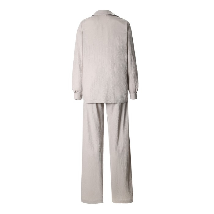Комплект женский (рубашка, брюки, топ) KAFTAN Комплект женский (рубашка, брюки, топ) KAFTAN "Base" р. 42, серый