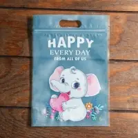 Пакет подарочный, с zip-lock застежкой, 15 х 22 см, МИКС