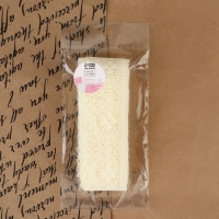 Кружево капроновое, 40 мм &times; 10 &plusmn; 1 м, цвет молочный