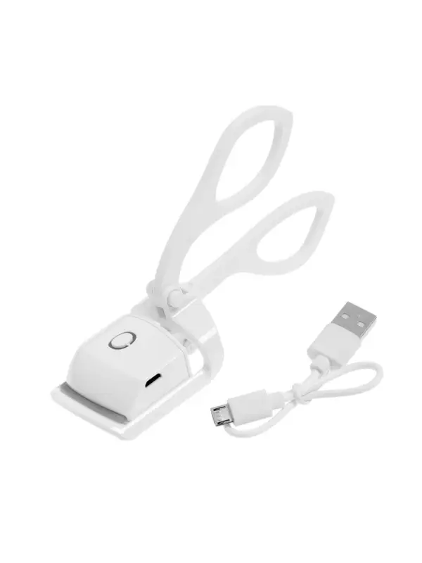 Электрический керлер для ресниц LW-05, от АКБ, белый