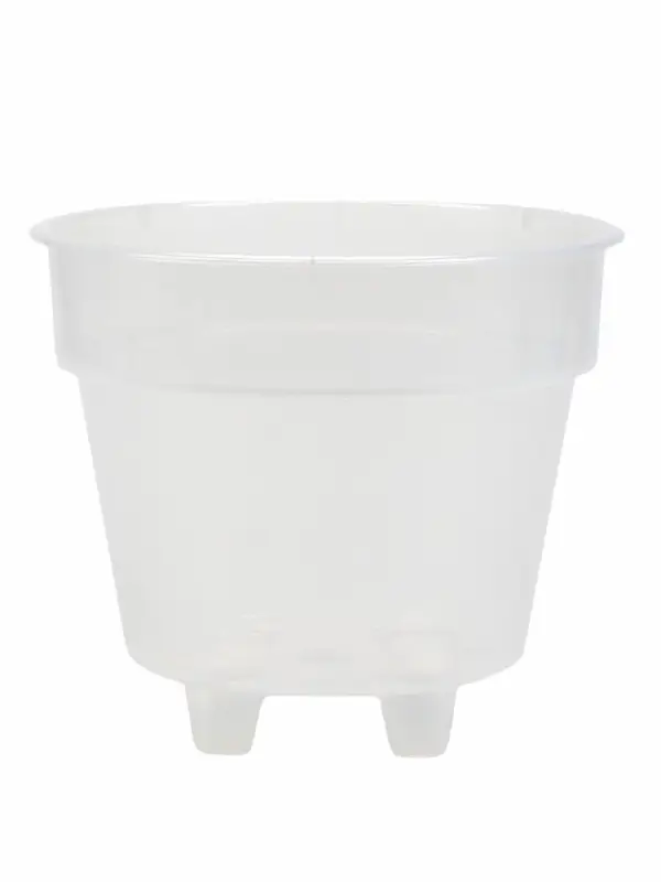 Кашпо со вставкой "Порто" 3,5л, D20 см, h-19 см, цвет прозрачный