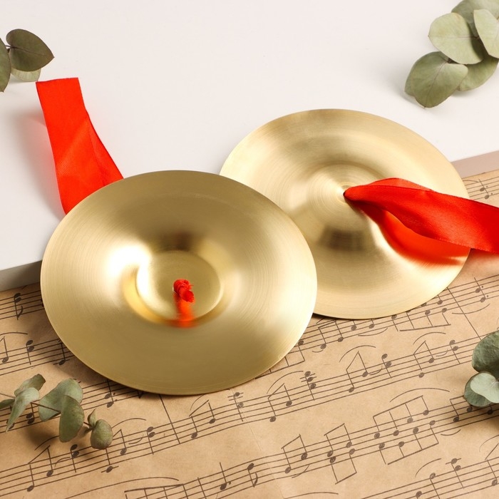 Музыкальный инструмент Тарелки ручные Music Life 15 см Музыкальный инструмент Тарелки ручные Music Life 15 см
