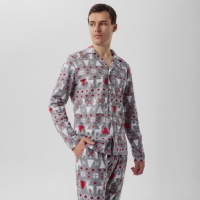 Пижама новогодняя мужская KAFTAN &laquo;Скандинавия&raquo;, размер 56